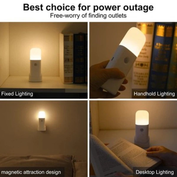 Motion Night Light, Dimmable Night Lights with 5 Brightness Levels, 2000mAh