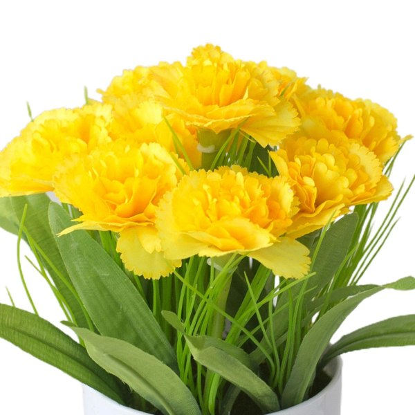 Konstgjord växt i plast, blomsterarrangemang för vardagsrum
