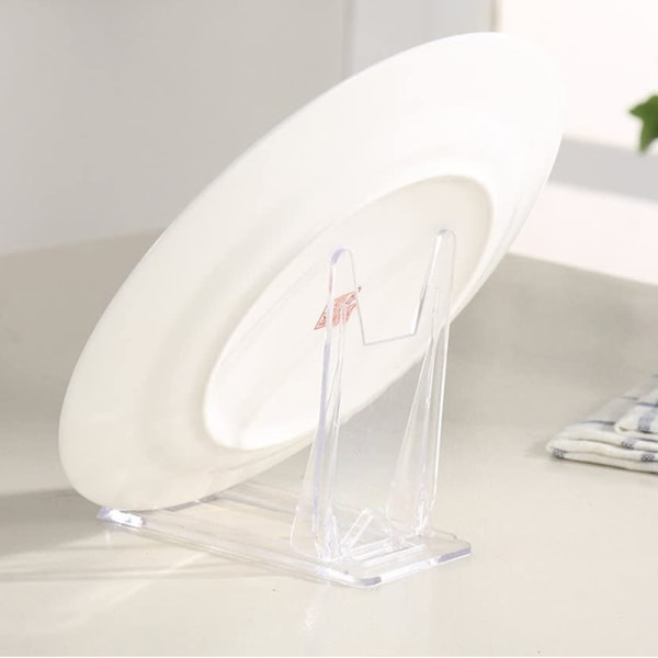 IC 2st Display staffli Justerbar Plastplatta Hållare Stativ Bild