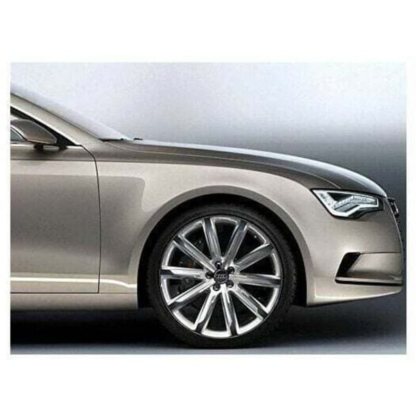 Sæt med 4 hjulkapsler 4f0601165 N hjulemblem, til 135 mm hjulkapsler til Audi (sort)..DEBUNS