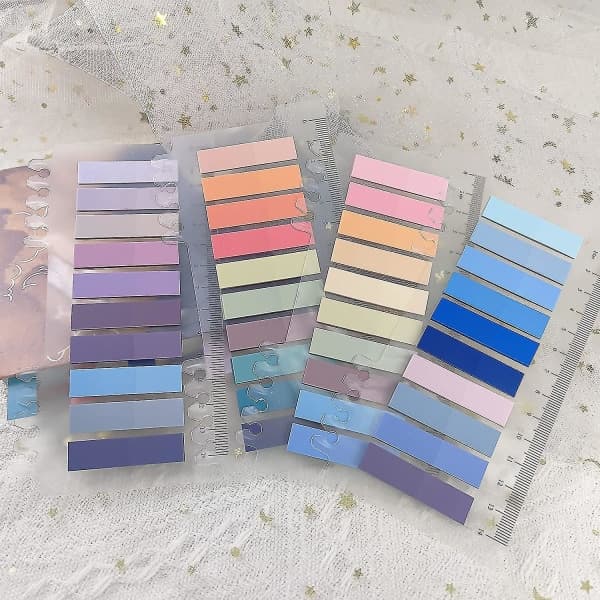 IC CNE 800 stk Klæbende Indeksfaner til at kommentere bøger, Wr