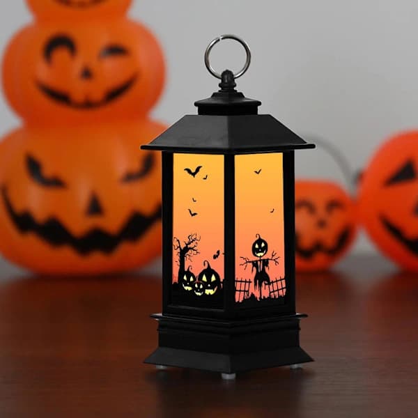 Lantern, Decoration - Halloween Black