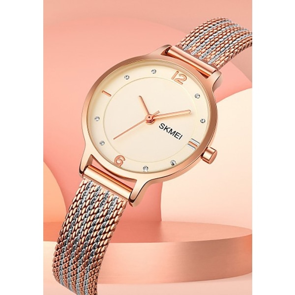 IC Herreure Mekanisk Skelet Glas Bagside Romerske Tal Dial Armbåndsur
