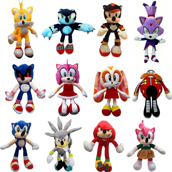IC Rosalind Sonic Hedgehog Plysjlegetøj - Amy Rose -1