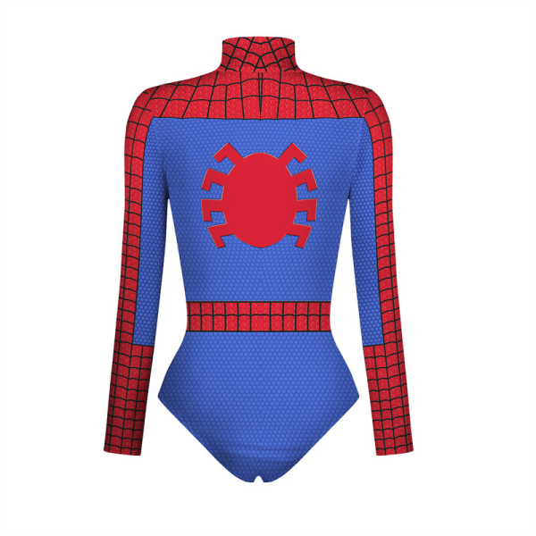 Sexet Spider Cosplay Kostume Bodysuit Halloween Karneval Party Kostume til Kvinder Expedition L