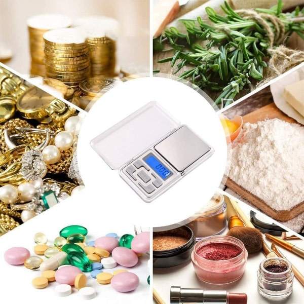 IC 1. digitaalinen vaaka 200g/0,01g Ammattimainen tarkkuusvaaka