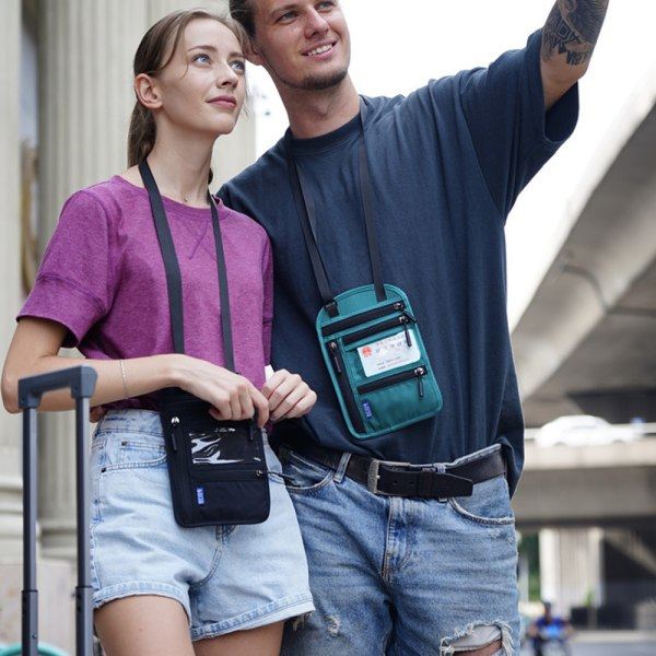 IC Rejse Halstegn RFID Passskab, Let Pas Blå