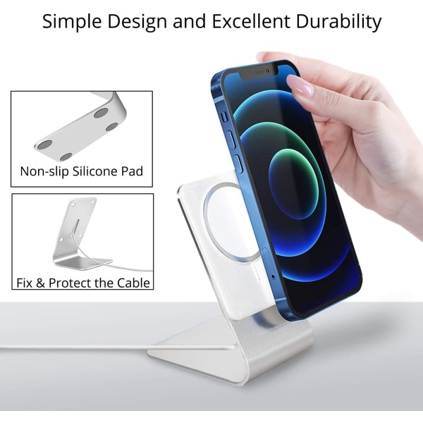 IC NOE Stativ for MagSafe-lader, MagSafe-holder i aluminium