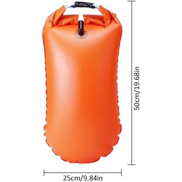 IC Boj vattentät uppblåsbar torrväska Swim Safety Float för vatten