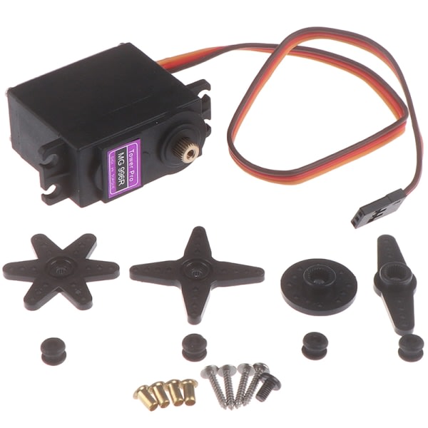 1 set MG996R 360° växelservo med högt vridmoment för RC-helikopter
