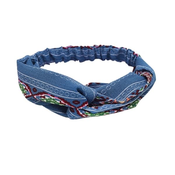IC 3-pak hårbånd til kvinder Boho pandebånd Vintage print