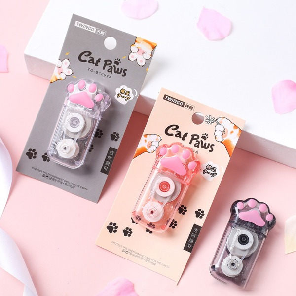 8 stk/sett Barn Jente Rosa Katt Pote Brevpapir Sett Memo Pads Viskelær
