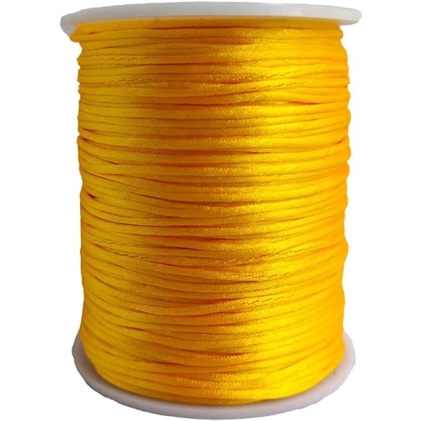 IC 1,5 mm Nylon Satin Snöre för Pärlning