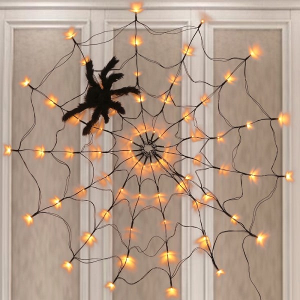 Halloween LED-ljusslingor med fjärrkontroll, dekorativa ljusslingor