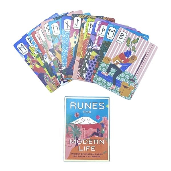 IC Runer til det moderne liv Tarotkort Oracle Prophecy Divination Par
