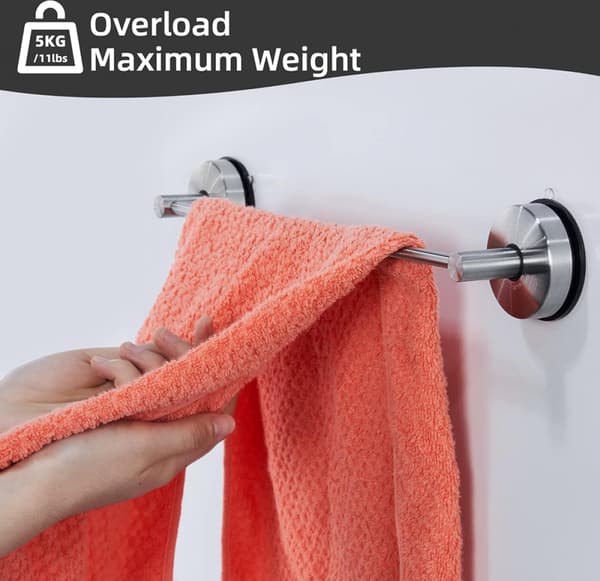43cm - Pyyheteline - kylpyhuone - vaaditaan - Pyyhekoukut - Pyyhetanko - Kylpyhuonetarvikkeet - Kylpyhuoneen ripustin - Suihkun ripustin