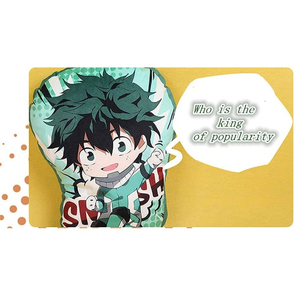 IC My Hero Academia Midoriya Izuku Deku koristeellinen halailutyyny
