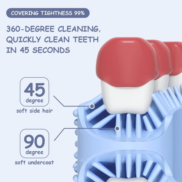 IC CNE U-formet tandbørste til børn U-tandbørste, hel