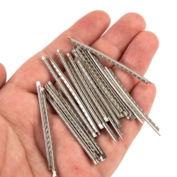 Set med 22/24 st elgitarrbandstråd, 2,2/2,4 mm, koppar, 2,4 mm * 24 band
