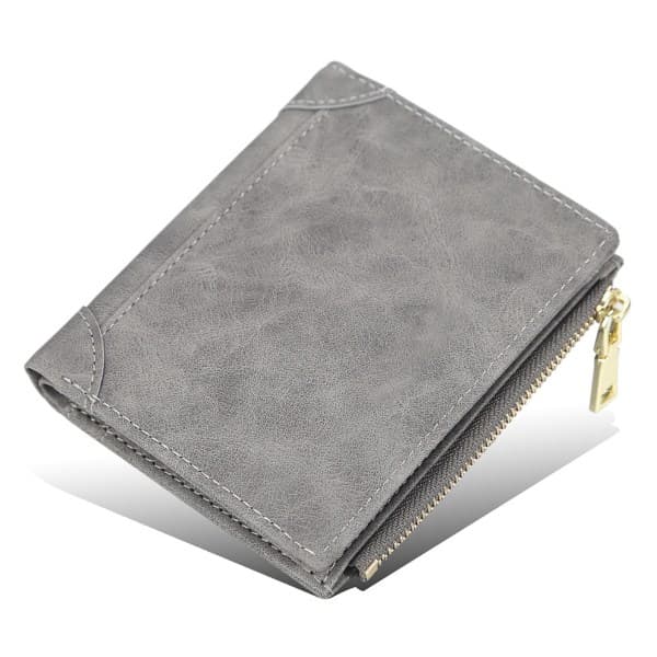 IC Slim Bifold Plånbok för Män Minimalistisk Framficka med Stor Kapacitet