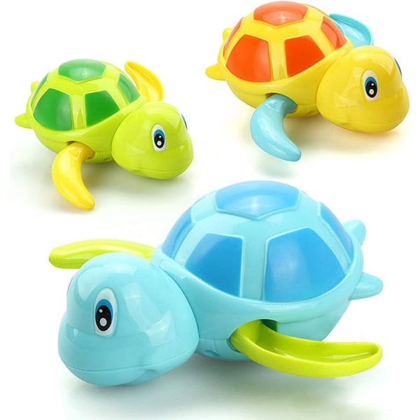 IC blå+grön+gul badsköldpaddsleksakLegetøj