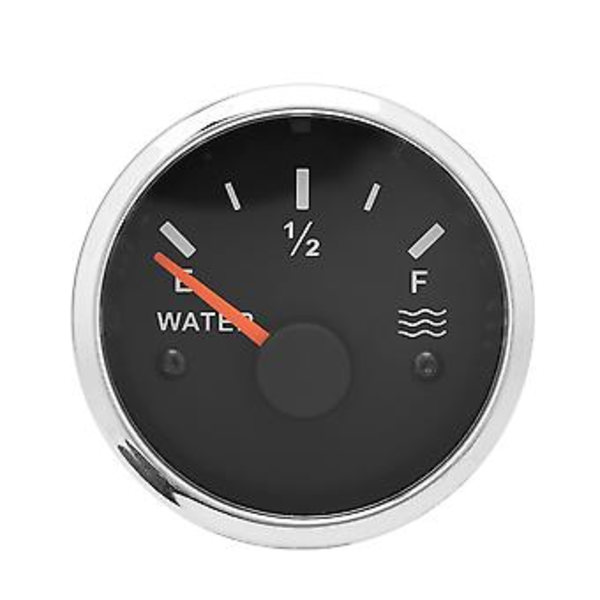 Digital vandstandsmåler, 52 mm rustfri stål vandstandsmåler til bil, problemfri integration