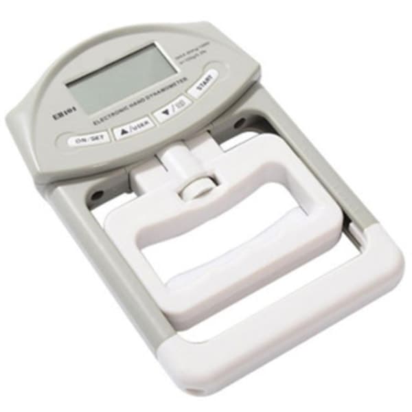IC Grå Handhållen Digital Dynamometer - Kraftmätning - Automatisk Avläsning - Elektronisk Greppstyrka - 90 kg