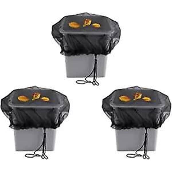IC 3-pack Nätöverdrag Regnfat Vattensamling Hinkar