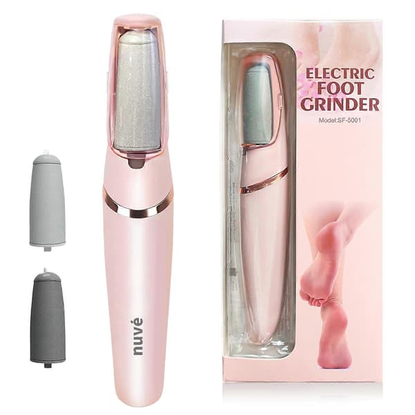 Nuve Smooth Pedicure Wand, Elektrisk Fodfil til Hæle, Ref: 4450