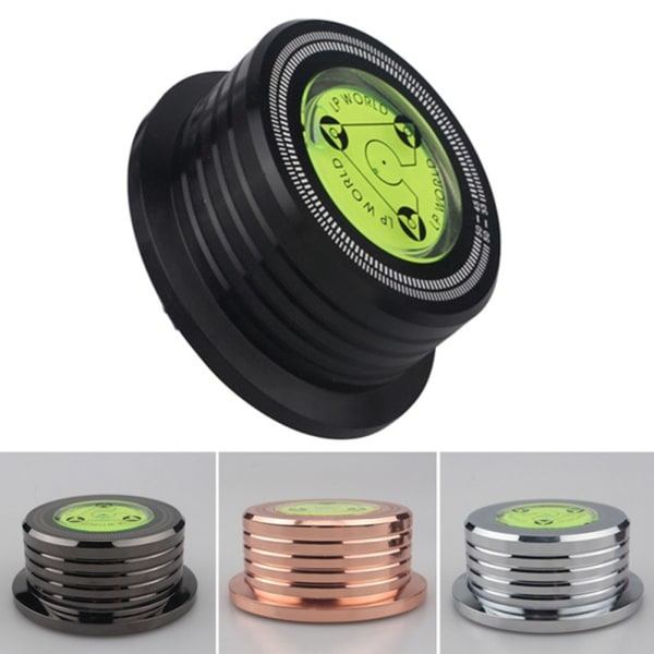 IC Metall Plateklem Lp Skive Stabilisator Skivspiller Rose Gull