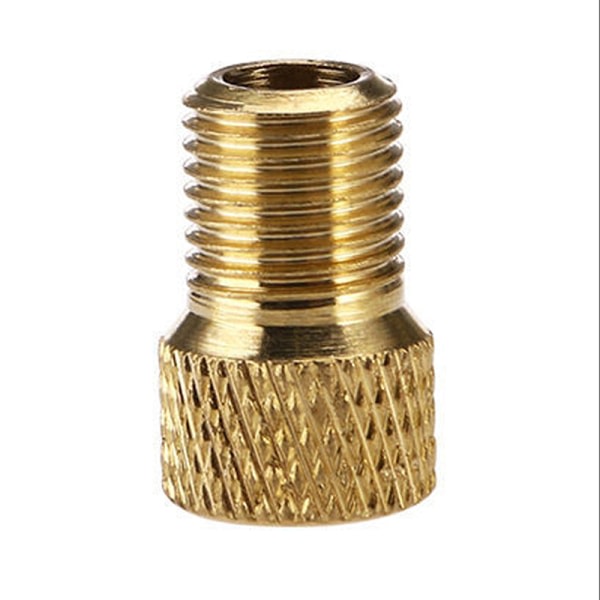 IC 10 stk ventiladapterpumpe Konverter Presta til Schrader kobberventil 10 stk