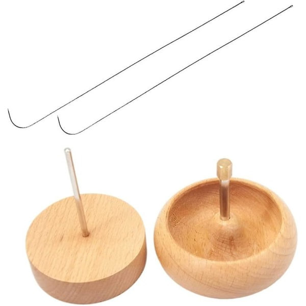 IC Pärlsnurra, träpärlsnurra för smyckestillverkning, gör-det-själv-tillverkning pärlsnurrasats String pärlsnurra Loader Crafting Tool