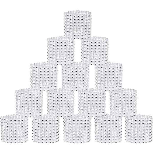 IC Strass Servettringar Set med 20 st