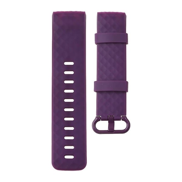 Liten TPE-rem for Fitbit- Charge 3 4 Smart Sports Watch Armband