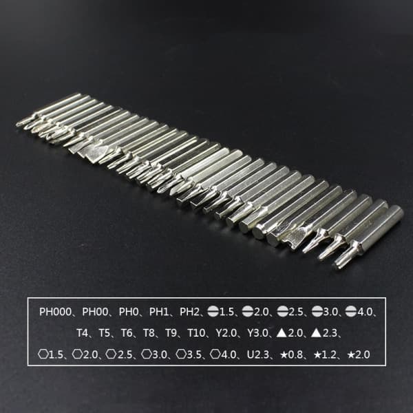 IC Creative 32 i 1 Sett Presisjon Mini Magnetiske Bits Kit Grønn 32 i 1