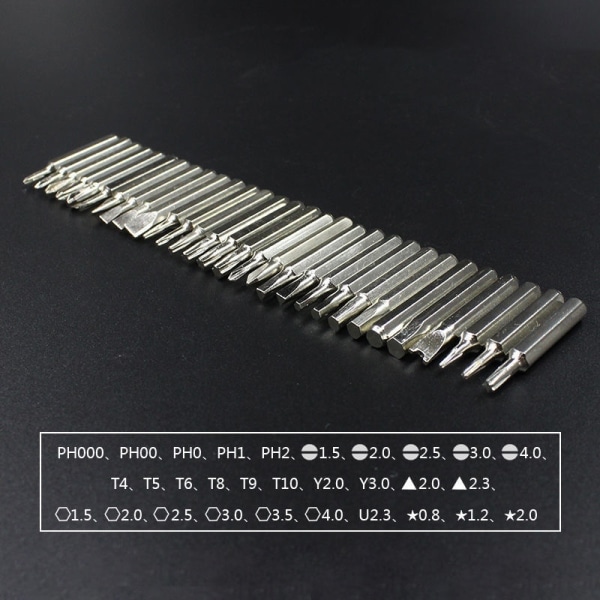 IC Creative 32-in-1 Precision Mini Magnetic Bits Kit Vihreä