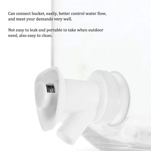 2-pack Replacement Faucet for Beverage Dispenser, Spigot for Water Jug