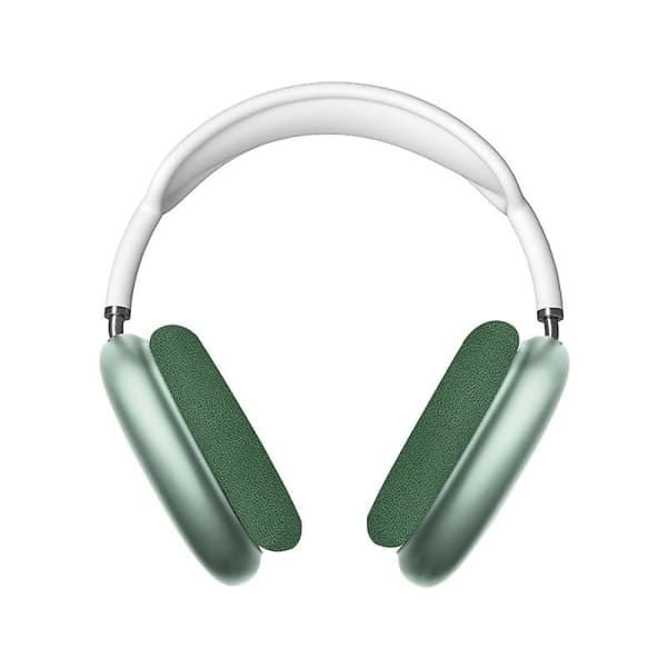 Trådløse støjreducerende musikhovedtelefoner fluorescent green