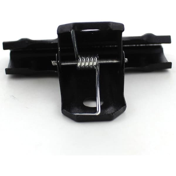 IC Pakke med 10 sorte store brevclips metalclips, 62 mm