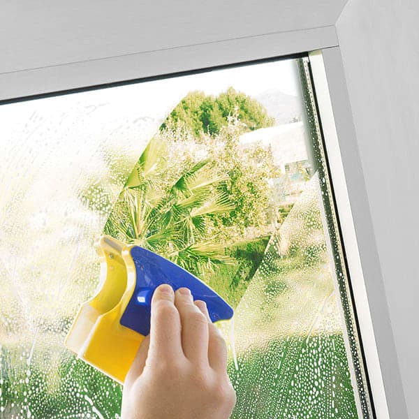 IC Magnetisk Vindu Cleaner - 4x Svamper Gul