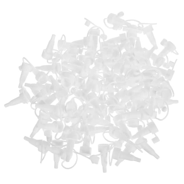 500 pcs Lab Vial Dropper Tip: Glass Ampoule Replacement Plastic Dropper Nozzle - 1x500 1x500