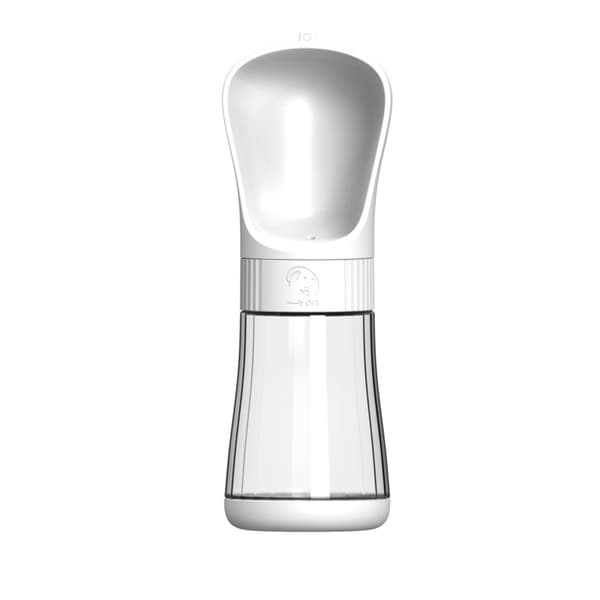 330ML Plast Reisekopp for Kjæledyr, Bærbar, Egnet for Utendørsbruk White