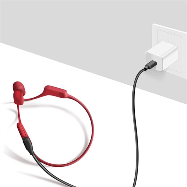 3.3 fod opladerkabel til Aeropex AS800 / OpenRun Pro/OpenRun/OpenRun Mini headset oplader