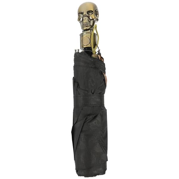 1 pc Creative Devil Skull Handle Umbrella Three-fold UV Sun Rain Umbrella