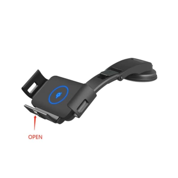 IC Trådlös Billaddare för iPhone Samsung Galaxy Z Fold 2 3 4 Automatisk Bilhållare
