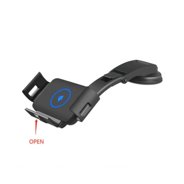 IC Trådløs Billader for iPhone Samsung Galaxy Z Fold 2 3 4 Automatisk Bilholder