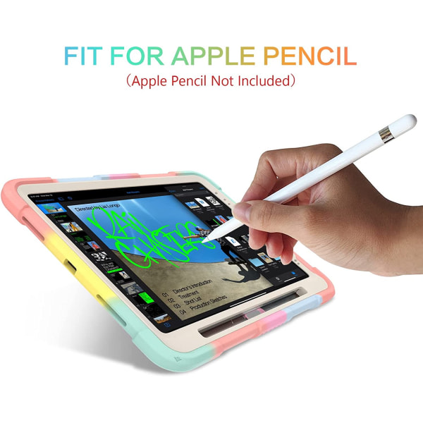 IC 2-lags Tablet Case Butterfly Stativ til iPad 9th 10.2