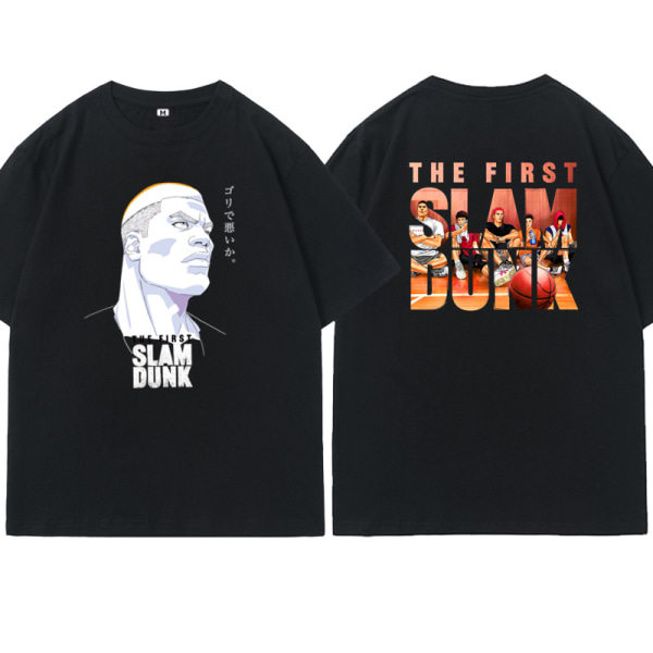 Tide Brand Dunking Master T-paita miehille F16 Musta - G4 S