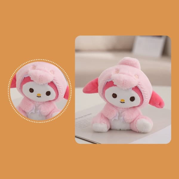IC Tecknad Kawaii Plyschleksaker Mjuk PP bomull Dockor Pendelleksaker e B A