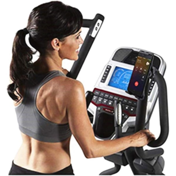 IC Gymstyre inomhus på träningscyklar och löpband och bilratthållare för 3,5-12" surfplattor/mobiltelefoner (för 7,9-11,9" iPad)